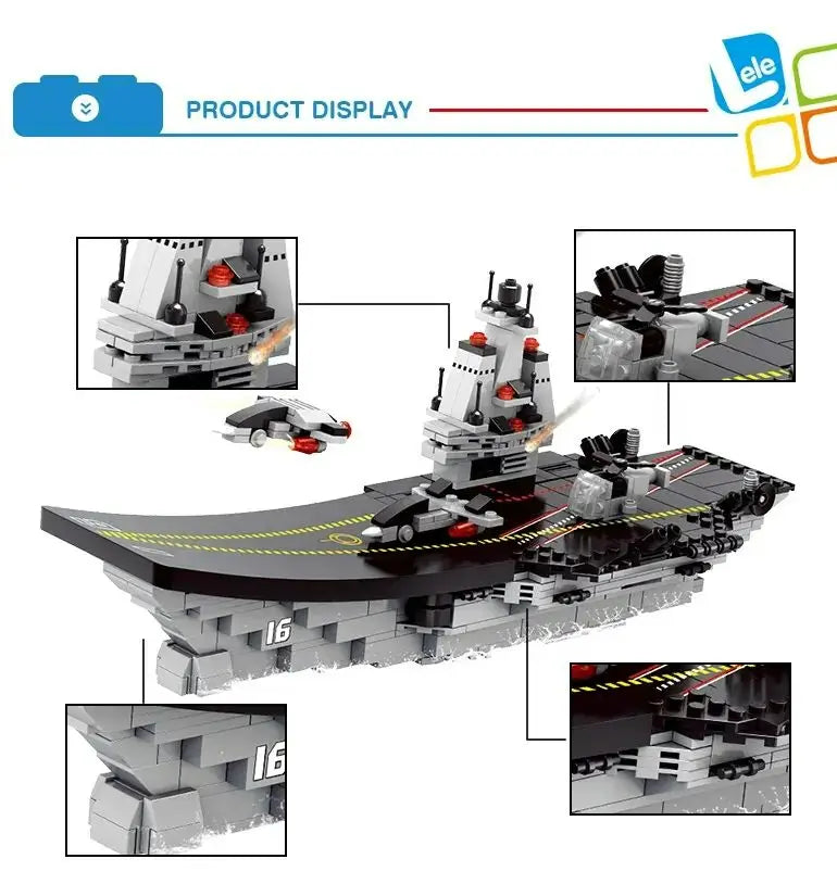 Military Toy Aircraft  Building Blocks Transformer Robot Carrier Blocks 720 PCS