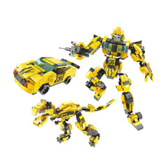 Kids Creative Car Robot Building Bricks Hornets City Block Toys 466 Pcs