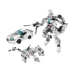 Robot Car Animal Transform Building Blocks Kids STEM Educational Toys 476 Pcs