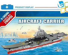 Liaoning Aircraft Carrier Model Assemble Block Military Warship Building Blocks Toy