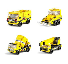 1000PCS Construction Truck Building Blocks Set - DIY Toy for Young Builders