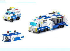 1000PCS Police Car Building Blocks Set - Justice on Wheels!