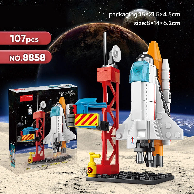 Space Rocket Building Blocks – Science and Educational Toy Spacecraft Display Model for Kids 130 PCS(Copy) (Copy)