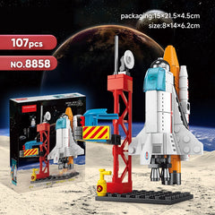 Space Rocket Building Blocks – Science and Educational Toy Spacecraft Display Model for Kids 130 PCS(Copy) (Copy)