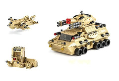 1000PCS Military Tank Building Blocks Set - Construct Your Armored Vehicle!